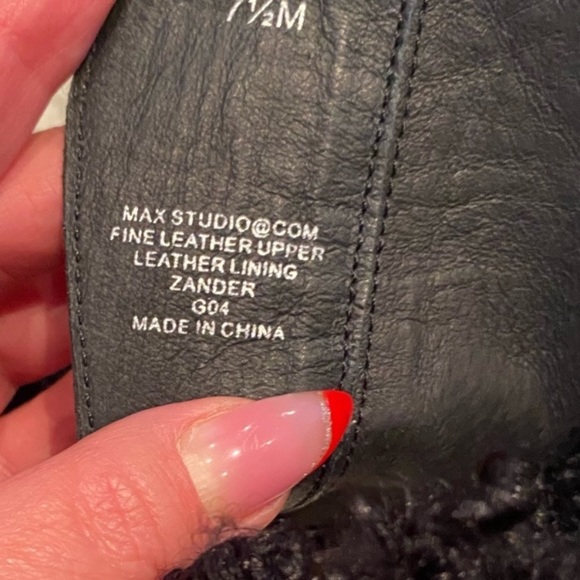 Leon Max Leather Wedge Boot - Picture 11 of 15